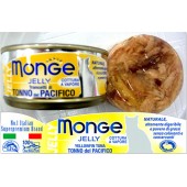Monge Jelly Yellowfin Tuna 80g 1 Carton (24 cans)
